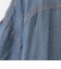 【洗える】デニムシアーオーバーシルエットブラウス  [71213792]natural mist