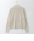 ダブルジップハイネックニットカーディガン  [91112632]natural mist