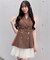 テーラードジレドッキングミニワンピース