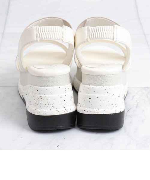 グリッターストラップ厚底スポーツサンダル｜アルテミスバイダイアナの