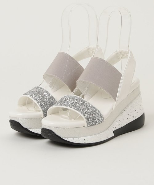 グリッターストラップ厚底スポーツサンダル｜アルテミスバイダイアナの