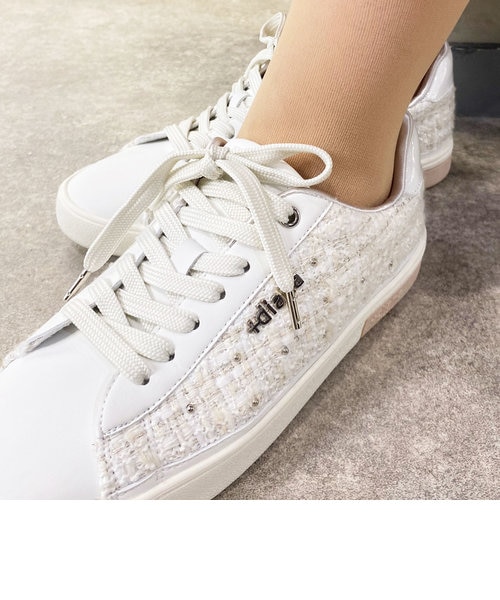 スタッズ付きツイードスニーカー｜アルテミスバイダイアナの通販