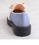 ビジューリボン　厚底ローファー