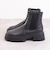 厚底サイドゴアショートブーツ