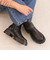 厚底サイドゴアショートブーツ