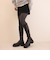 厚底ソールストレッチロングブーツ