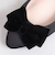 ビッグリボンローヒールパンプス