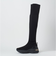 【軽量・撥水加工】ストレッチニット ニーハイブーツ