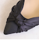 ドレープリボン　ポインテッドトゥパンプス