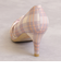 ドレープリボン　ポインテッドトゥパンプス