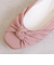 【片足110g】超軽量 ドレープリボンフラットシューズ