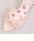 いちご柄中敷き リボンサンダル
