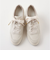 【6cmヒールアップ】ビジュー付きリボンスニーカー