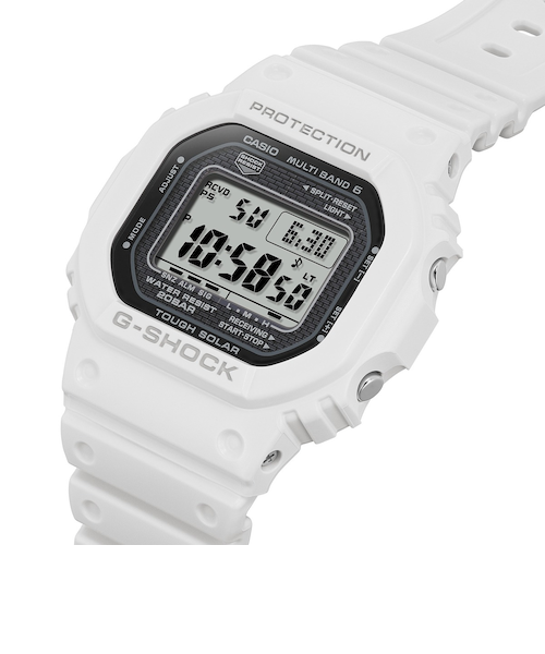 GW-5000HS-7JF G-SHOCK デジタル腕時計 ホワイト CASIO カシオ G-SHOCK 腕時計 GW-5000HS-7JF 5000 SERIES