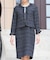 ジャケットとワンピースのフォーマルスーツ2点セット