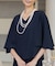 3連フェイクパールネックレス【結婚式】【セレモニー】【パーティー】