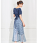 ワンピース スカート 2点セット 2way セットアップ 春夏 着回し レース 花柄スカート  パーティードレス