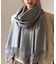 ストール リバーシブル 大判 厚手 ショール マフラー 