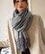 ストール リバーシブル 大判 厚手 ショール マフラー 