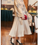バックルベルトフレアスカート【結婚式】【パーティー】【フォーマル】【セレモニー】