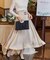 バックルベルトフレアスカート【結婚式】【パーティー】【フォーマル】【セレモニー】