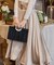 バックルベルトフレアスカート【結婚式】【パーティー】【フォーマル】【セレモニー】