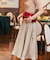 バックルベルトフレアスカート【結婚式】【パーティー】【フォーマル】【セレモニー】