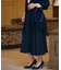 バックルベルトフレアスカート【結婚式】【パーティー】【フォーマル】【セレモニー】