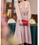 バックルベルトフレアスカート【結婚式】【パーティー】【フォーマル】【セレモニー】