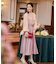バックルベルトフレアスカート【結婚式】【パーティー】【フォーマル】【セレモニー】