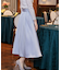 バックルベルトフレアスカート【結婚式】【パーティー】【フォーマル】【セレモニー】