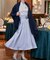 バックルベルトフレアスカート【結婚式】【パーティー】【フォーマル】【セレモニー】