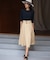 Aラインセミフレアスカート
