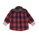 アップリケチェックシャツ