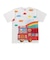 めくってみよう! バス柄Tシャツ大人