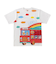 めくってみよう! バス柄Tシャツ大人