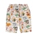 バカンス柄ハーフパンツ