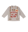サスペンダー柄長袖Tシャツ