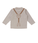 サスペンダー柄長袖Tシャツ