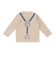 サスペンダー柄長袖Tシャツ