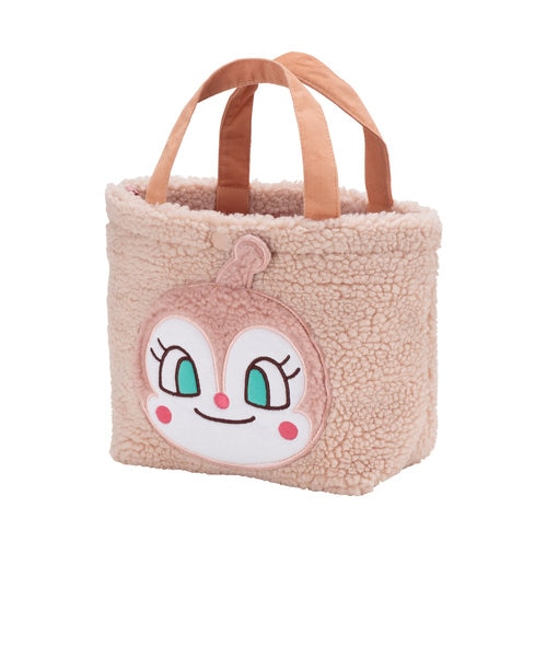 ˗ˏˋ༻ り ゃ ん ༺ˎˊ˗　ダーツ入りBIGトートバック　あんこちゃん ドキンちゃんボアランチトート｜アンパンマンキッズコレクション