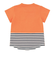 裾ボーダー切替Tシャツ