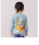 つながるSLマン夜空柄長袖Tシャツ