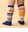 ツミツミハイソックス　ネイビー