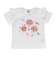 ペロペロチョコアップリケ袖フリルTシャツ