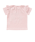 ペロペロチョコアップリケ袖フリルTシャツ