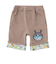 リーフ総柄裾折り返しカノコパンツ