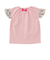 いちご総柄袖フリルリボンTシャツ