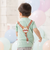 サスペンダー柄アップリケTシャツ