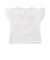 袖フリルお花いっぱいTシャツ